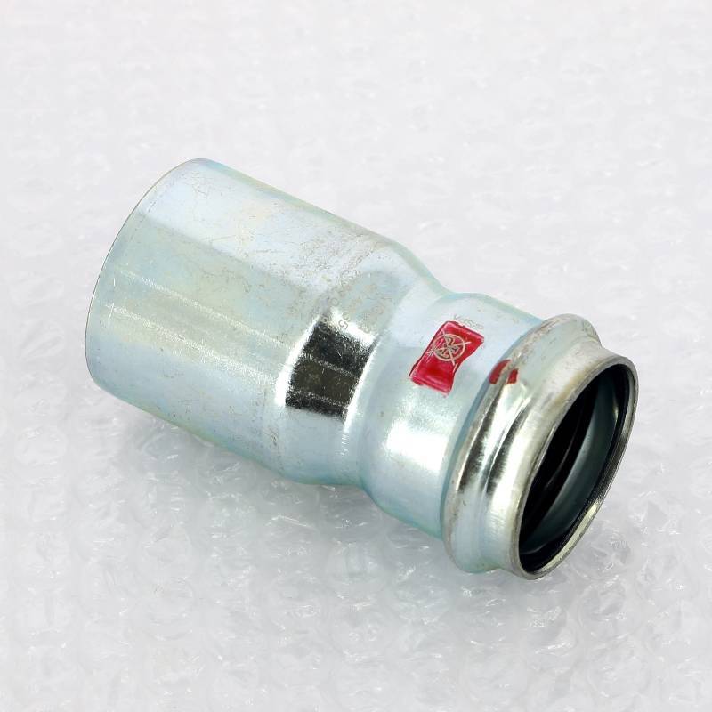 Муфта-вставка пресс из оцинкованной стали Viega Prestabo 42х35 мм 558574