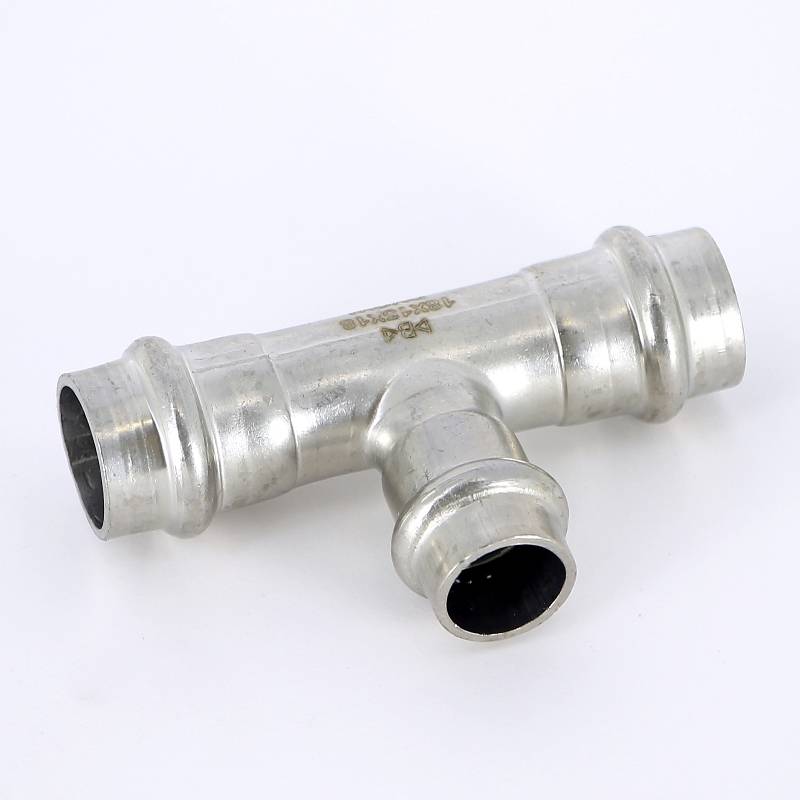 Тройник пресс IBP 18х15х18 мм нержавеющая сталь PS5130 0181518