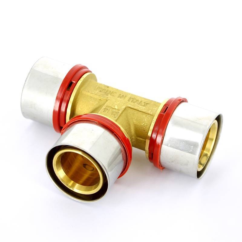 Тройник пресс Tiemme 50 мм 1650108