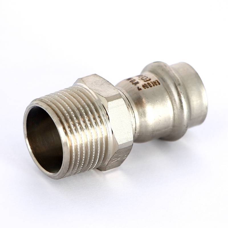 Муфта переходная пресс-Н Viega Sanpress Inox нержавеющая сталь 18x3/4 436476