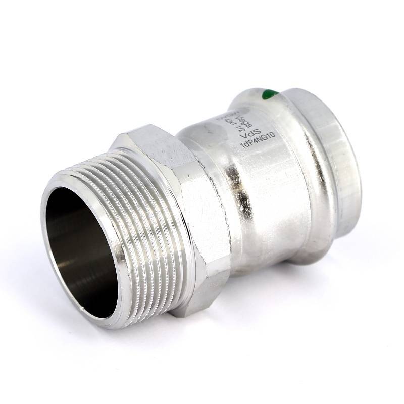 Муфта переходная пресс-Н Viega Sanpress Inox нержавеющая сталь 42х1 1/2 436551