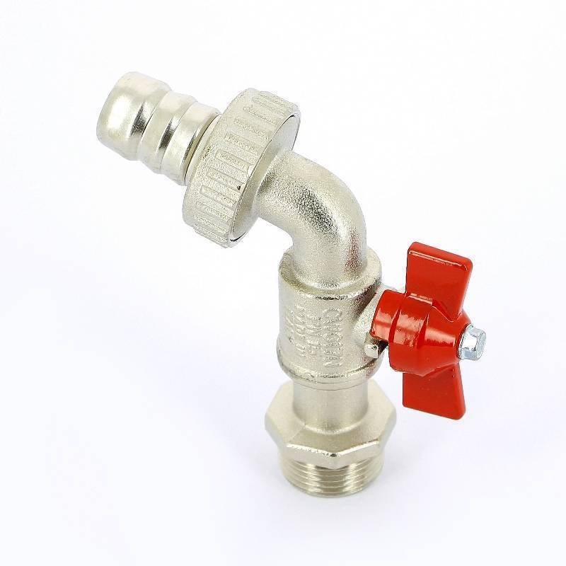 Кран шаровой садовый Itap GAR Н-штуцер 3/4 ручка-бабочка 168 3/4