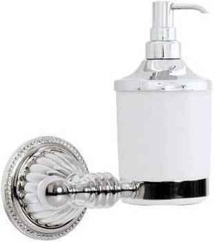 Дозатор для жидкого мыла подвесной Boheme Hermitage хром 10397