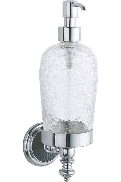 Дозатор для жидкого мыла Boheme Vogue подвесной хром 10197