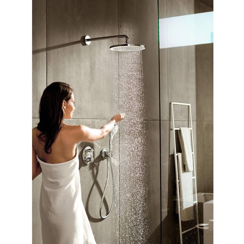 Шланговое подсоединение Hansgrohe FixFit S с держателем хром 26487000