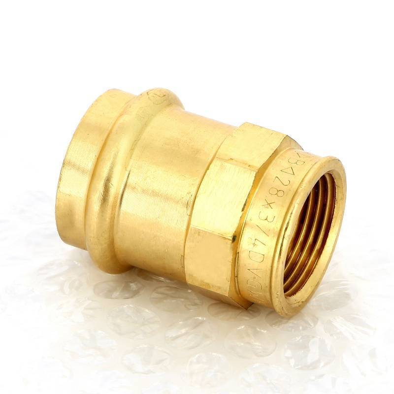 Муфта переходная IBP >B< Press 28 мм х 3/4 ВР бронза P4270G02806000