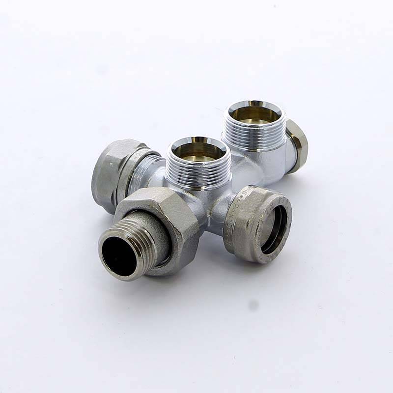 Узел радиаторный TIEMME для однотрубной системы разводка в стену 1/2 x M24x19 3370005