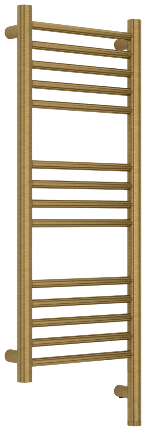 Полотенцесушитель электрический Сунержа Богема 3.1 прямая 300x800 мм правое состаренная латунь браш 051-6005-8030