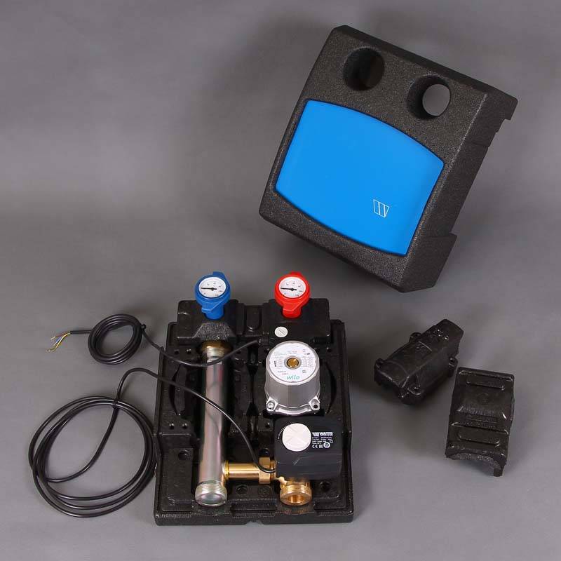 Насосно-смесительный модуль Watts PASM25 с насосом 3-ходовым клапаном и сервоприводом 10026633