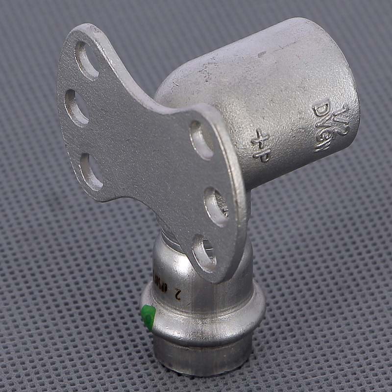 Водорозетка пресс Viega Sanpress Inox из нержавеющей стали 15х1/2 ВР 437244