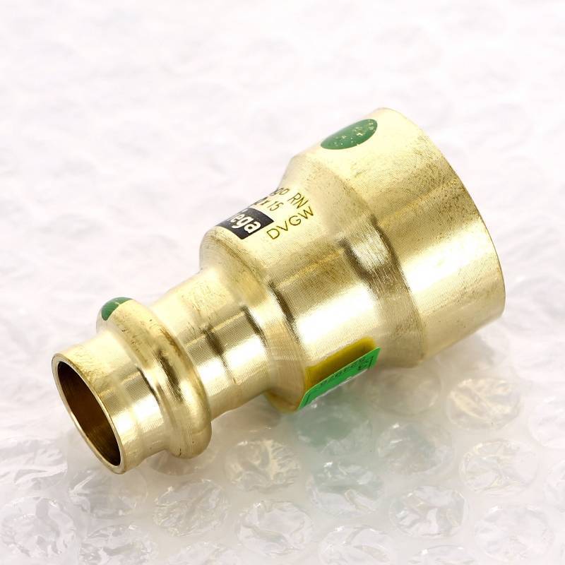 Муфта переходная Viega Megapress с SC-Contur DN15 1/2 x 15 мм бронза 736255