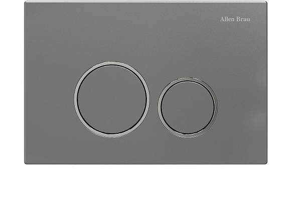 Клавиша смыва Allen Brau Priority серебро сатин 9.20001.MG