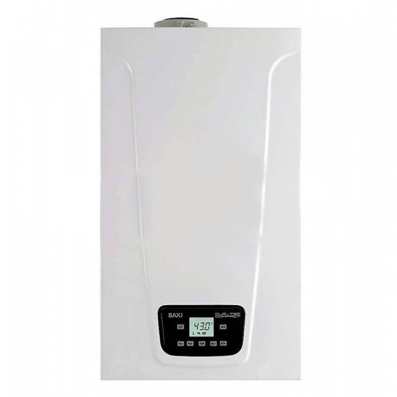 Котел газовый конденсационный настенный BAXI Duo-tec Compact 28 GA 28 кВт двухконтурный A7722039