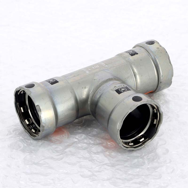 Тройник пресс Megapress Viega 1x1x1 699024