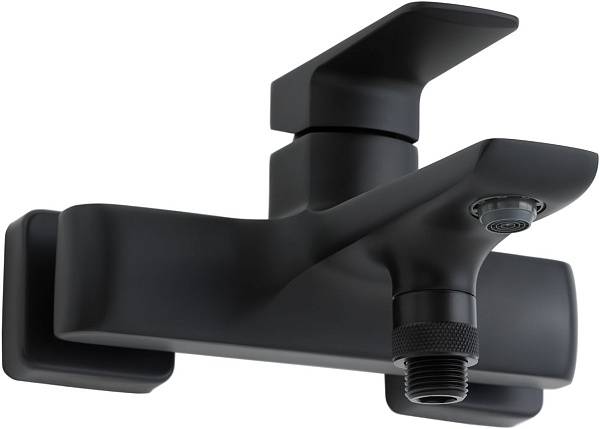 Смеситель для ванны с душем Allen Brau Infinity черный матовый 5.21006-31