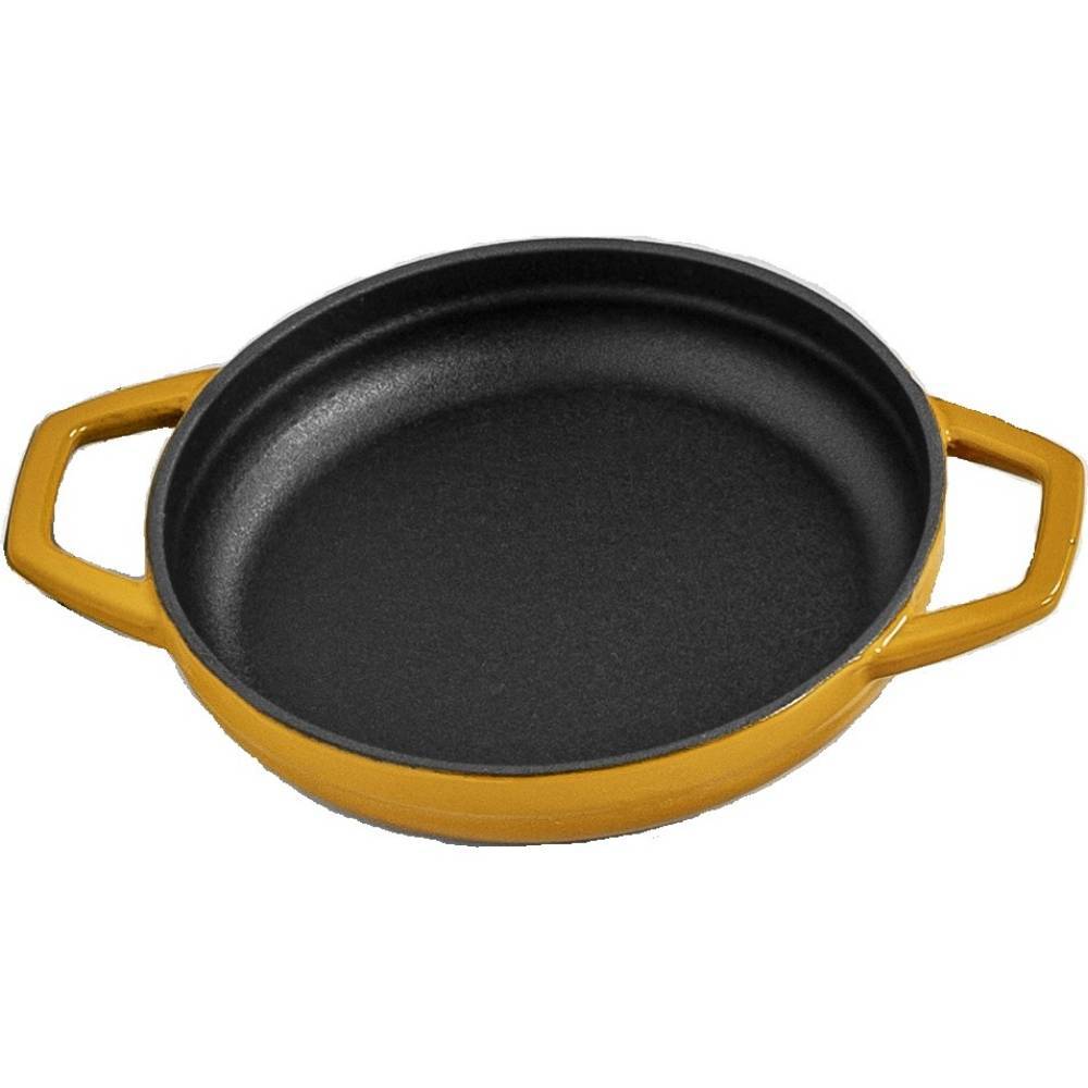 Сковорода с двумя ручками Hascevher KTV 22 см Yellow A622522