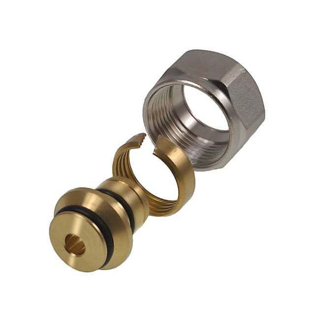 Резьбозажимное соединение REHAU RAUTHERM S 10.1x1.1 мм G 3/4 12005461001