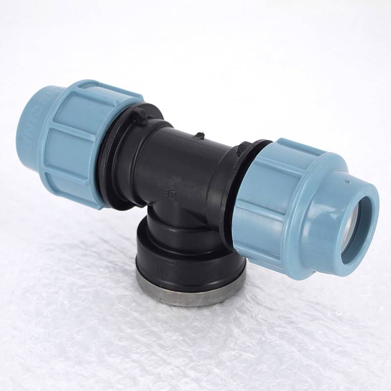 Тройник обжимной с внутренней резьбой Unidelta 32х1 1/4 для ПНД 1007032005