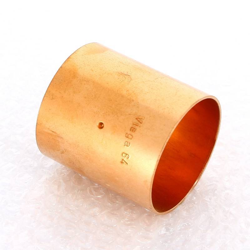 Муфта двухраструбная под пайку Viega 64 мм 124038