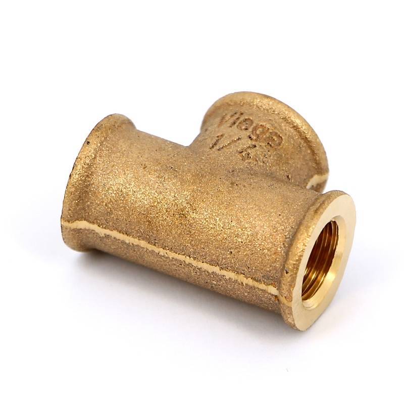 Тройник бронзовый Viega 1/4 ВР 318017