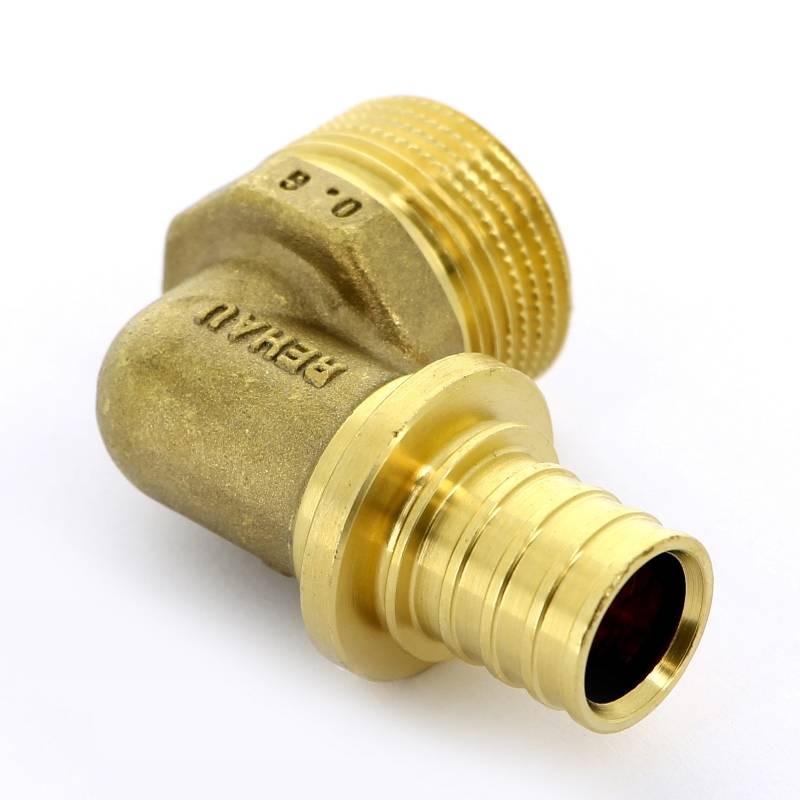 Угольник с наружной резьбой REHAU RAUTITAN MX 20x3/4 латунь 11375451001