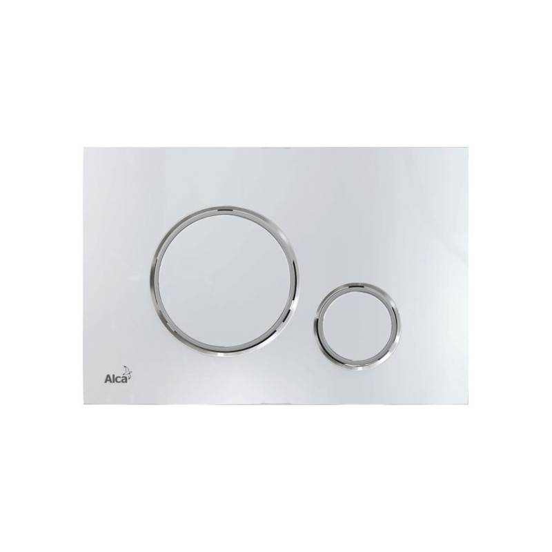 Кнопка смыва Alcaplast M771 хром глянец/матовый M771