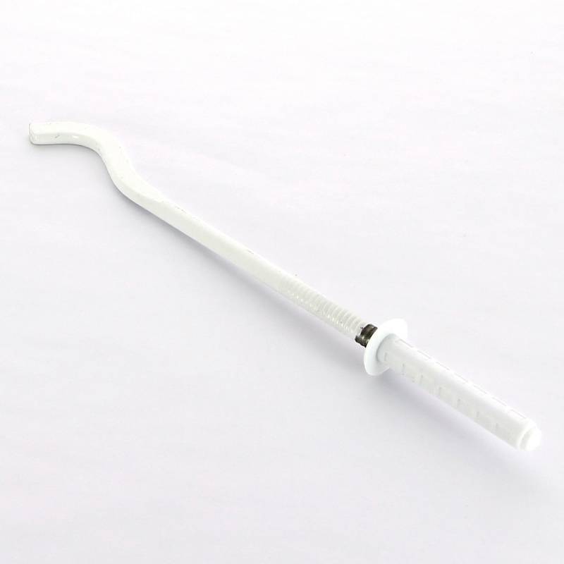 Кронштейн для радиатора Uni-Fitt штыревой плоский эмалированный с дюбелем 10х220 мм 870W1022