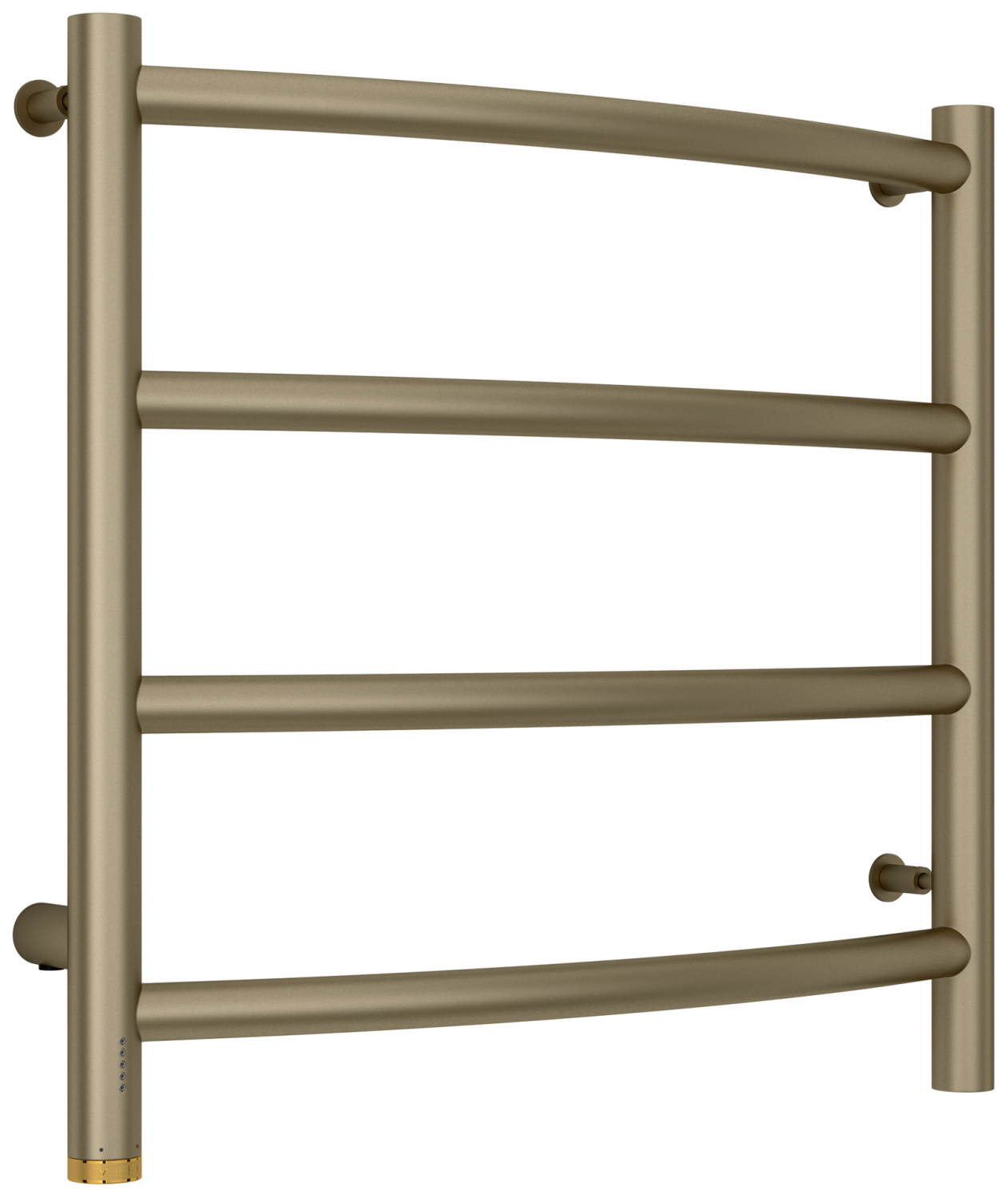 Полотенцесушитель электрический Сунержа Галант 4.0 532x500 мм левый золотой шелк матовый 32-0830-5050