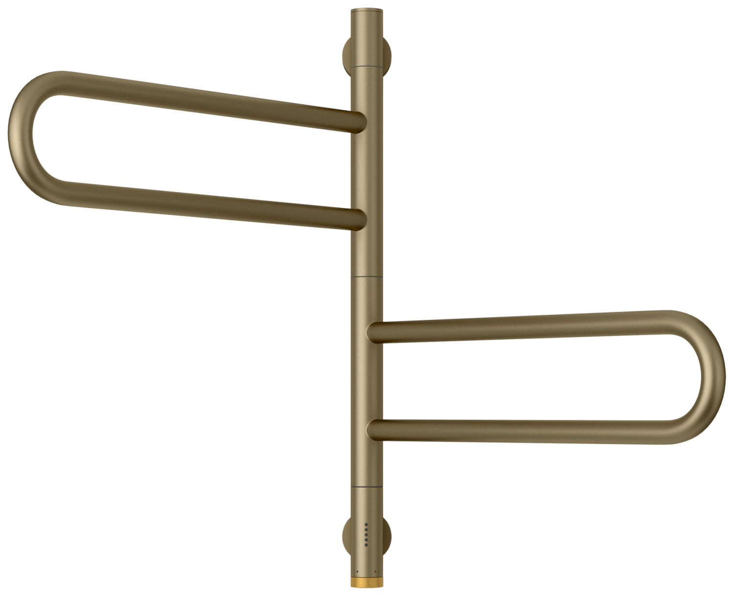 Полотенцесушитель электрический поворотный Сунержа Парео 4.0 535x567 мм золотой шелк матовый 32-0823-0567