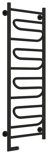 Полотенцесушитель электрический Сунержа Элегия 2.0 400x1200 мм левый матовый черный 31-5218-1240