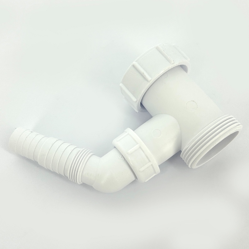 Муфта 1 1/2 с адаптером под углом для подкл. слива бытовой техники