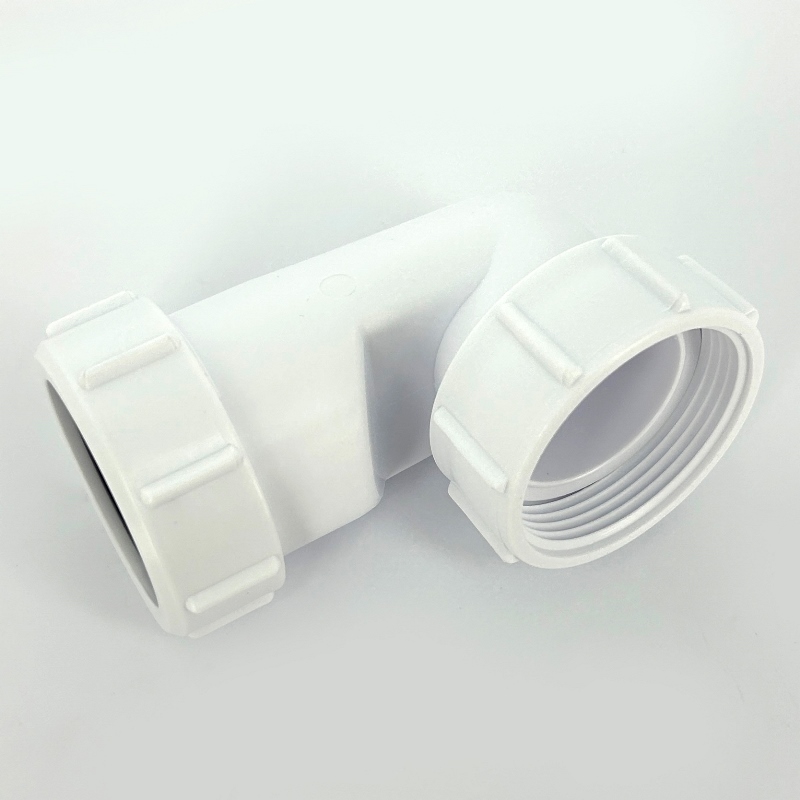 Отвод на 90 1 1/2 низкий вход, выход 40 мм компрес.