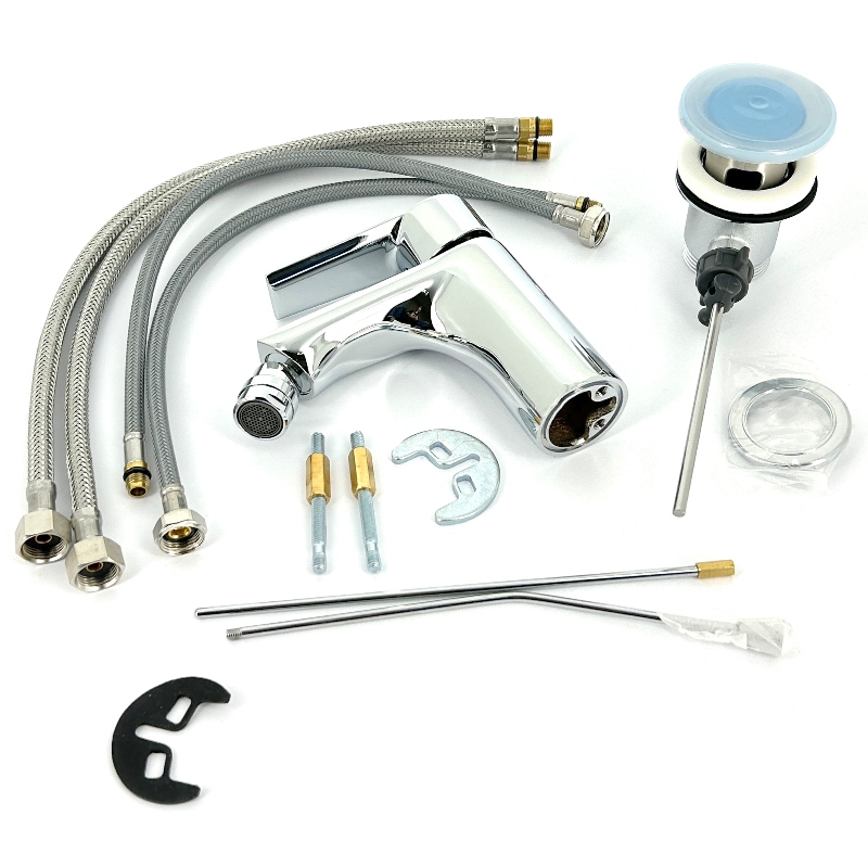 Смеситель для биде Tiemme Ten TN02 с д/к, хром