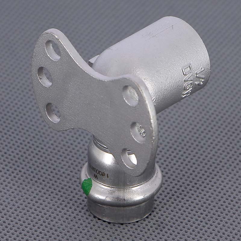 Водорозетка пресс 18х1/2' нерж.сталь Sanpress Inox SC-Contur