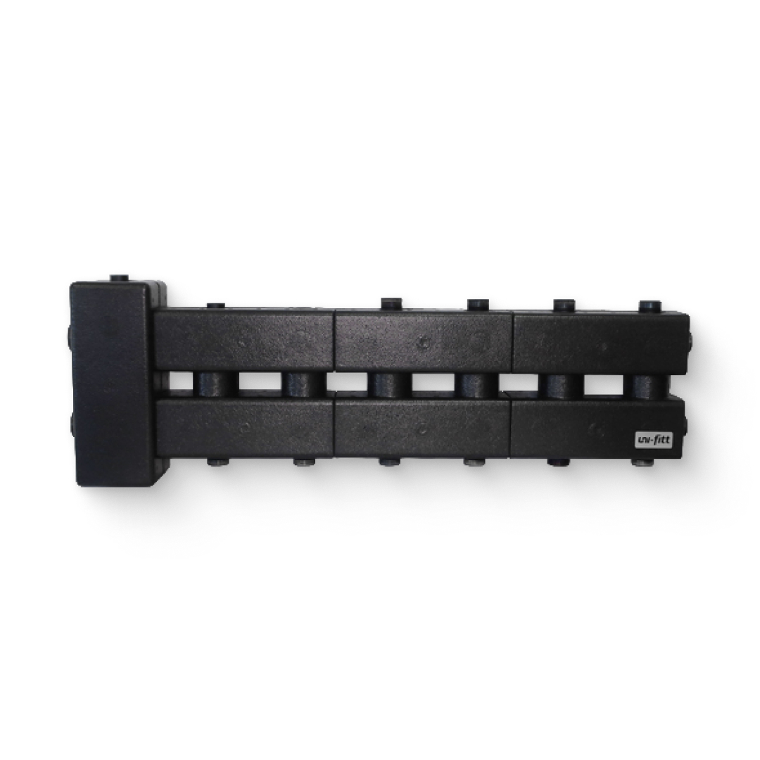 Коллектор на 6 контуров с гидравлическим разделителем