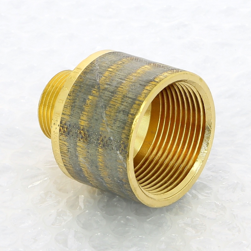 Переходник круглый НВ 3/4 x 11/4 бронза