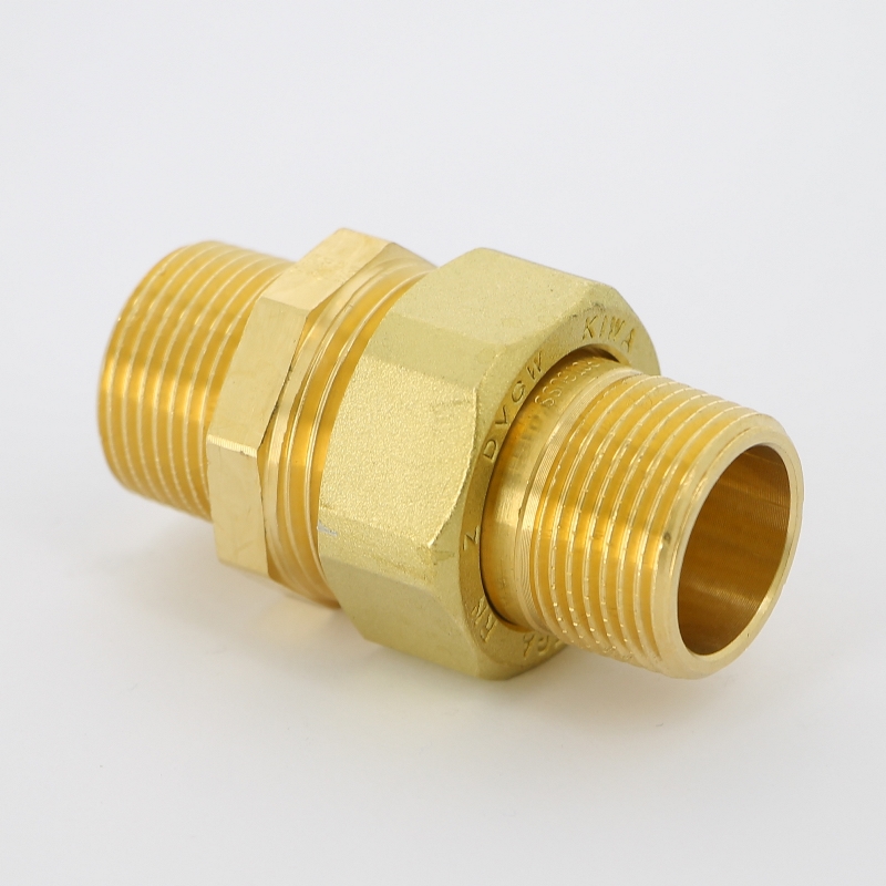 Разъёмное соединение НН 3/8 коническое уплотнение бронза