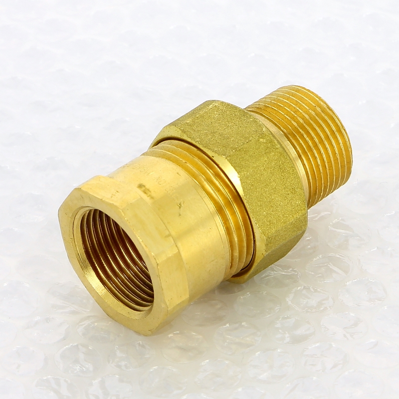 Разъёмное соединение НВ 3/4 коническое уплотнение бронза