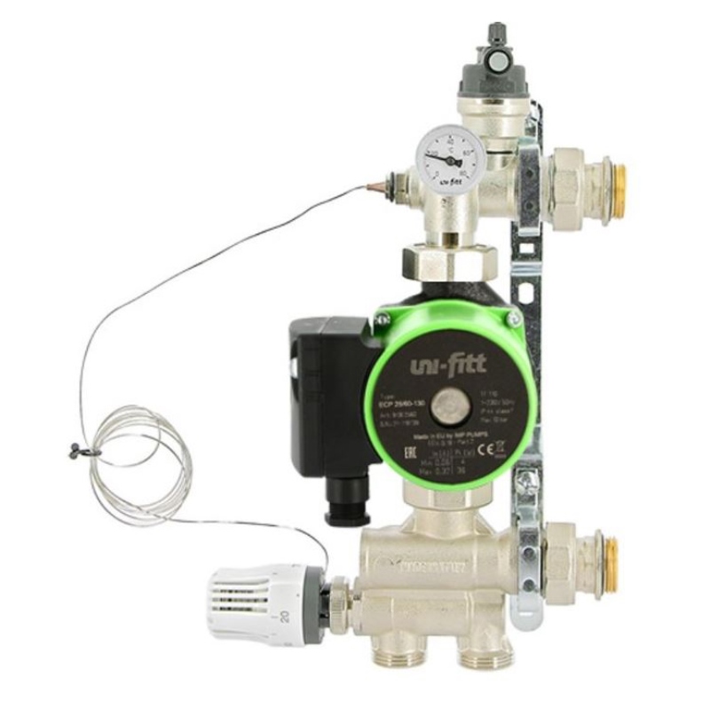 Насосно-смесительная группа SOLOMIX 1, c насосом Uni-Fitt GTO 25-6S 130