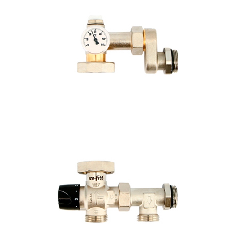 Насосно-смесительная группа SOLOMIX X с наружной резьбой 1, с насосом Uni-Fitt ECP 25/60 130