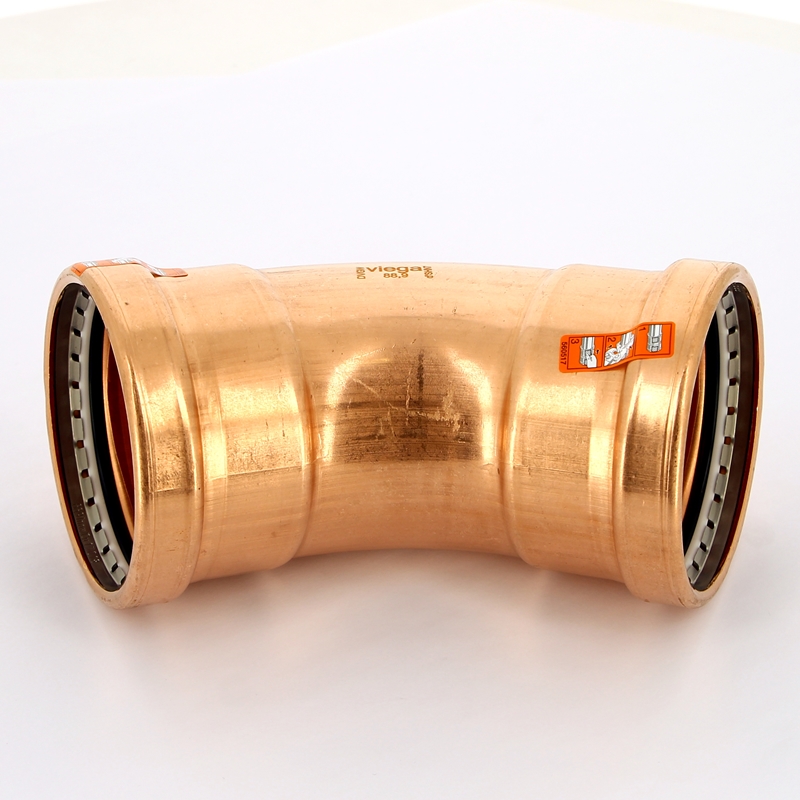 Угол пресс 88.9 45' медь Profipress XL SC-Contur