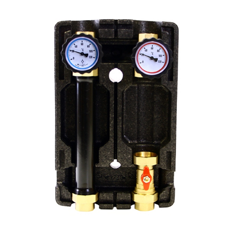 НСГ DN25, с термосмесителем, Uni-Fitt GTA 25-7