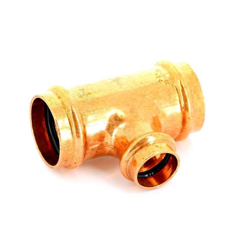 Тройник пресс IBP B Press 35х22х35 мм медь P5130 03522035