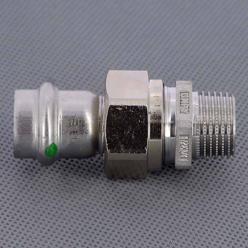 Муфта-вставка пресс IBP 54х35 мм редукционная нержавеющая сталь PS5243 0543500