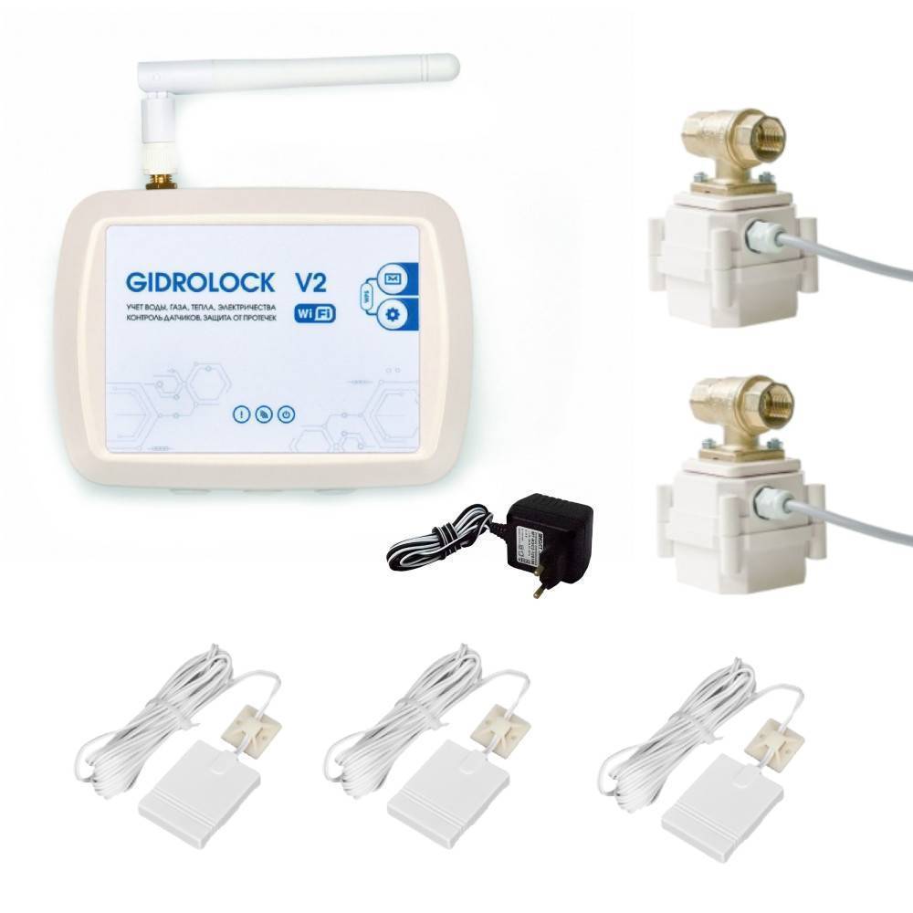 Система защиты от протечек Gidrolock Wi-Fi Bugatti 1/2 11374