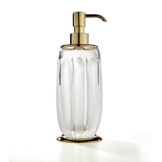 Дозатор для жидкого мыла 3SC Montblanc 75х75х230 мм золото матовое MB01DACRGO