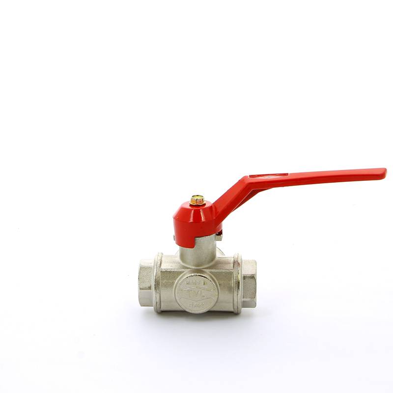 Кран шаровой трехходовой ITAP 128 T-порт рычаг 3/4 ВВ 1280034T