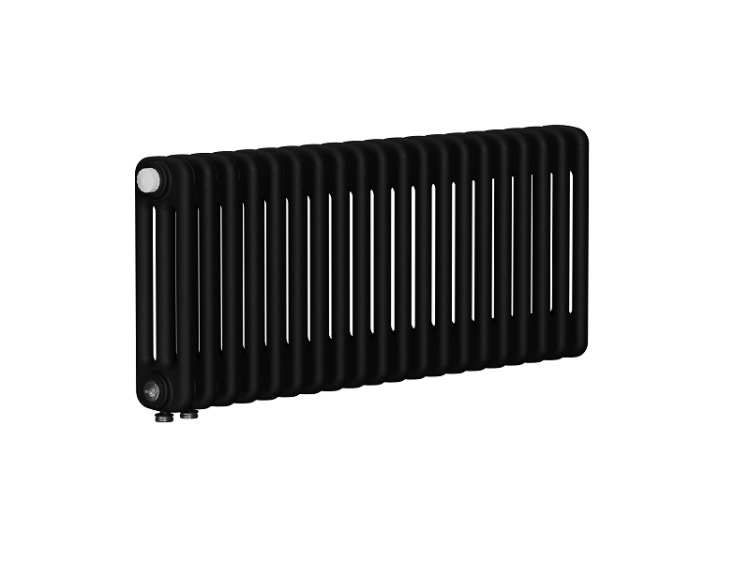 Радиатор трубчатый RIFAR TUBOG VENTIL 3037 20 секций нижнее подключение Антрацит матовый TUB303720DV1AN