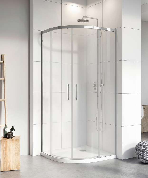 Двери душевые Radaway Idea PDD 900x2000 мм раздвижные хром 387139-01-01