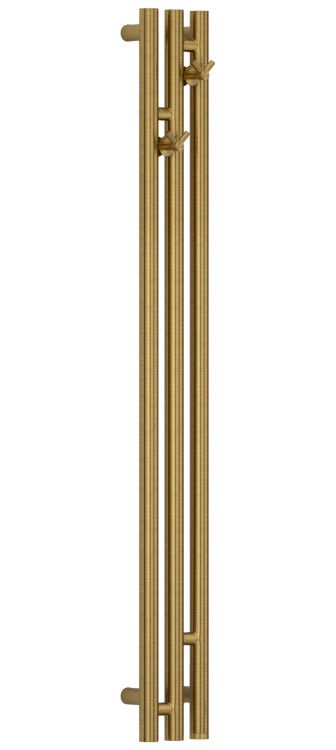 Полотенцесушитель, Сунержа, Терция 3.1, шгв 138-105-1200, справа, МЭМ, цвет-латунь состаренная